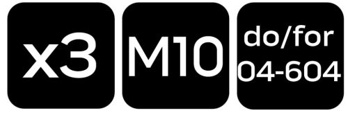 Neo Tools Tartozék szett, 04-604 polírozógéphez, 3db