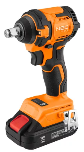 Neo Tools Akkus szénkefementes ütvecsavarozó alapgép 1/2"(négyszög) 350Nm Energy+ (18V) (akku és töltő nélkül)