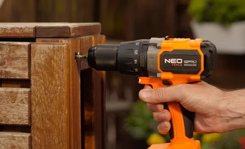 Neo Tools Akkus szénkefementes ütvefúró, csavarozó alapgép, 100Nm Energy+ (18V) (akku és töltő nélkül)