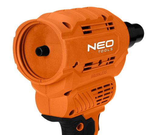Neo Tools Akkus popszegecshúzó alapgép, 2,4-6-4mm 12000 N Energy+ (18V) (akku és töltő nélkül)