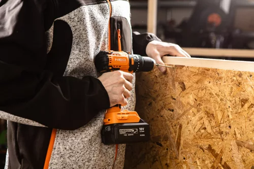 Neo Tools Akkus szénkefementes ütvefúró, csavarozó alapgép, 95Nm Energy+ (18V) (akku és töltő nélkül)