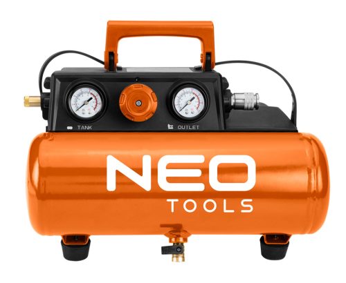 Neo Tools Akkus kompresszor alapgép, 8bar Energy+ (18V) (akku és töltő nélkül)