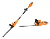 Neo Tools Magassági láncfűrész és sövényvágó 2 az 1-ben, 750W/250mm / 550W/460mm, teleszkópos szár max: 267cm