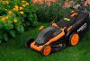 Neo Tools Akkus fűnyíró 380mm, 45L 36V(2x18V), Energy+ (18V) (akku és töltő nélkül)