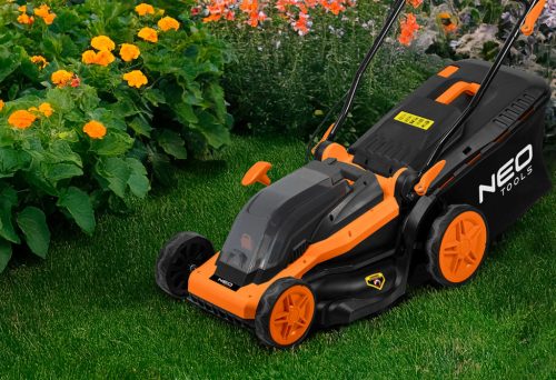 Neo Tools Akkus fűnyíró 380mm, 45L 36V(2x18V), Energy+ (18V) (akku és töltő nélkül)