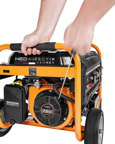 Neo Tools Áramfejlesztő, generátor, 2.8-3KW, 4 ütemű benzinmotorral