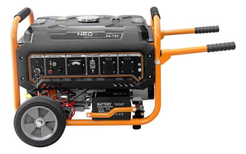 Neo Tools Áramfejlesztő, generátor, 2.8-3KW, 4 ütemű benzinmotorral