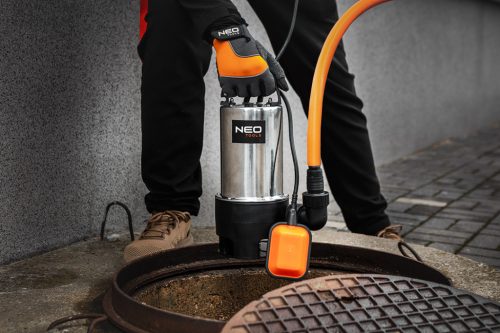 Neo Tools Szennyvízszivattyú, INOX ház, 900W, 17000L/óra