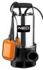 Neo Tools Szennyvízszivattyú, INOX ház, 900W, 17000L/óra