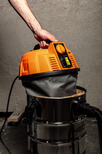Neo Tools Száraz-nedves ipari porszívó, 35l 1600W