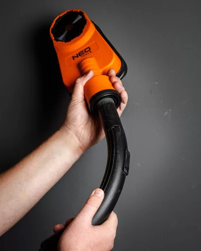 Neo Tools Porelszívó adapter fúráshoz, 70mm-ig, univerzális porszívócsatlakozóval