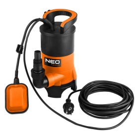   Neo Tools Szennyvízszivattyú, műanyag házas, 400W, 8000L/óra