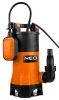 Neo Tools Szennyvízszivattyú, műanyag házas, 900W, 16000L/óra