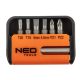 Neo Tools Csavarhúzó bitkészlet 7db
