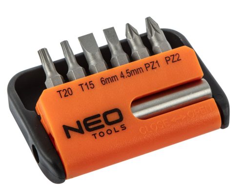 Neo Tools Csavarhúzó bitkészlet 7db