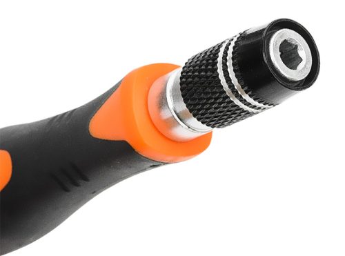 Neo Tools Műszerész, precíziós csavarhúzókészlet, bitekkel, nyéllel és hosszabbító szárakkal, 45db-os