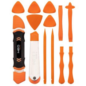   Neo Tools Műszerész szétválasztó készlet 13db, okostelefonok, táblagépek, laptopok. Műanyag