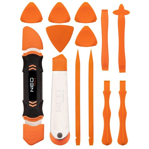 Neo Tools Műszerész szétválasztó készlet 13db, okostelefonok, táblagépek, laptopok. Műanyag