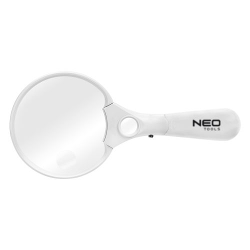 Neo Tools Kézi nagyító, 3 lencsével, 110mm
