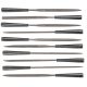 Topex tűreszelő készlet 10r. 3x140mm