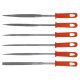 Top Tools tűreszelő készlet 6r. 140mm műa.nyél,