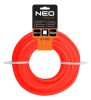 Neo Tools Damil, szegélynyírókhoz/kaszákhoz, 3mm/15m, négyzet profil