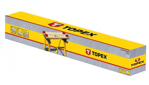 Topex állitható munkapad 600mm m:100kg