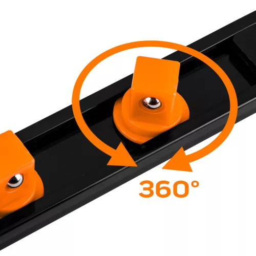 Neo Tools Dugókulcs tartósín készlet, 1/4", 3/8", 1/2", 6db-os