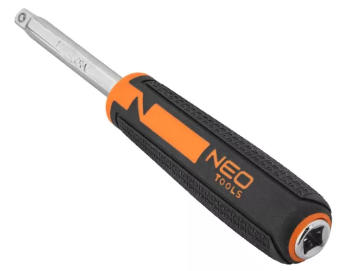 Neo Tools Befogószár 1/4"-os bitekhez, 4szög