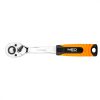 Neo Tools racsnis hajtókar 1/4"145mm váltós 72fog