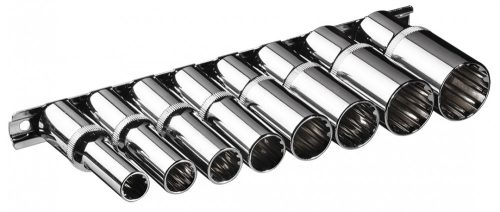 Neo Tools dugókulcs készlet 1/2"hosszú 10-24mm 8r.