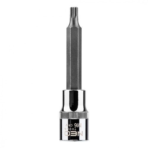 Neo Tools torx 1/2" Spline, XZN dugókulcs 12szög m6x100