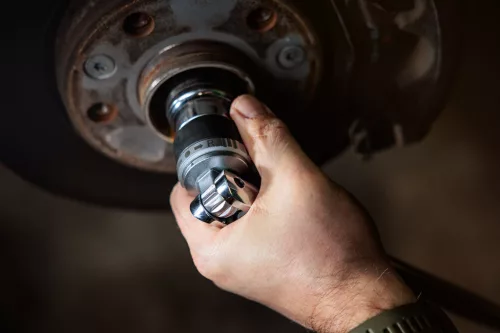 Neo Tools Racsnis kulcs, 1/2", 610mm, csuklós, 45fog, CRV