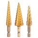 Neo Tools Lépcsős fúrókészlet, 3db-os, HSS-Titán, 3-20mm, hatszög szárral