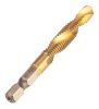 Neo Tools Gépi menetfúró, 2az1ben előfúró éllel, HSS-Titán, M8X1,25mm, hatszög szárral