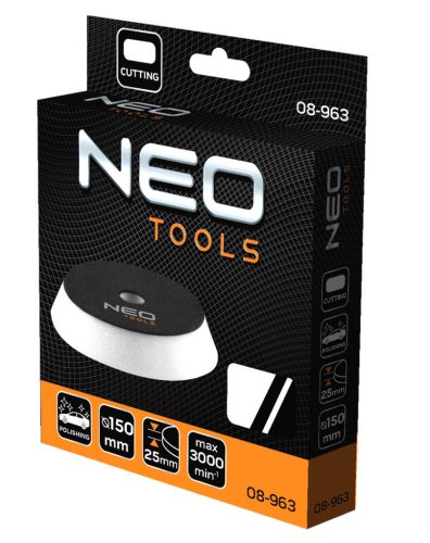 Neo Tools Polírkorong 130x150mmx25mm, szivacs