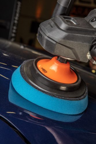 Neo Tools Polírkorong 130x150mmx25mm, nagyon kemény szivacs