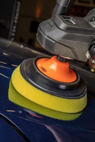 Neo Tools Polírkorong 130x150mmx25mm, kemény szivacs