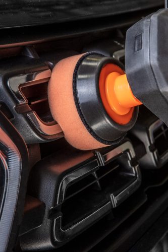 Neo Tools Polírkorong 80x25mm, közepes keménységű szivacs