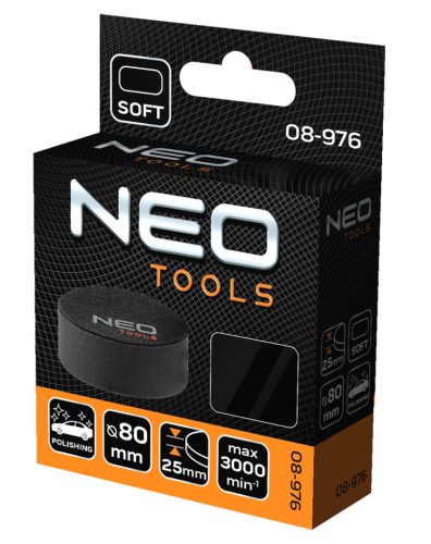 Neo Tools Polírkorong 80x25mm, puha szivacs