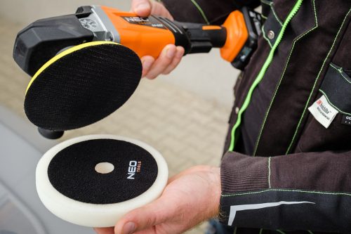 Neo Tools Polírkorongok 150 x 150mm x 25mm, abraziv