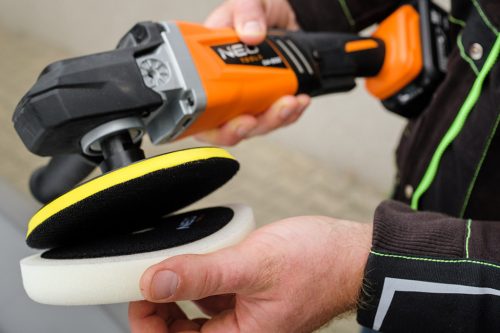 Neo Tools Polírkorongok 150 x 150mm x 25mm, abraziv