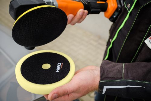 Neo Tools Polírkorongok, 150 x 150mm x 25mm, kemény szivacs