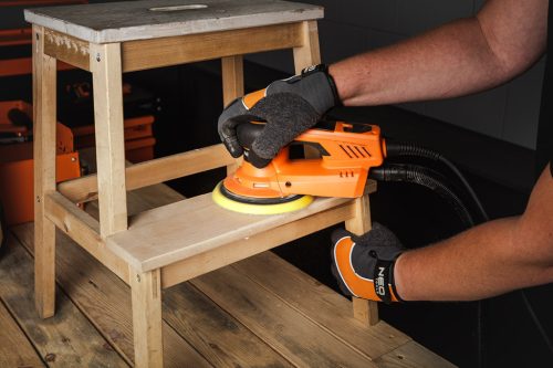 Neo Tools Csiszolókorong tépőzáras 150mm, P40, 9 lyukkal, 5db, 04-721-hez