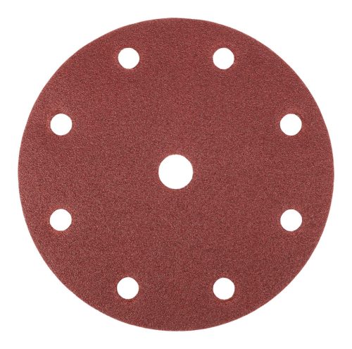 Neo Tools Csiszolókorong tépőzáras 150mm, P60, 9 lyukkal, 5db, 04-721-hez