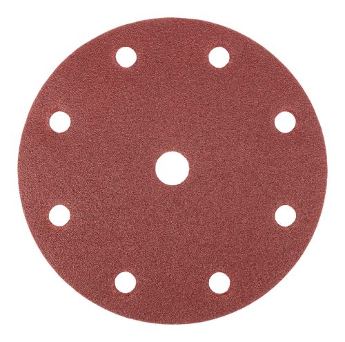 Neo Tools Csiszolókorong tépőzáras 150mm, P80, 9 lyukkal, 5db, 04-721-hez