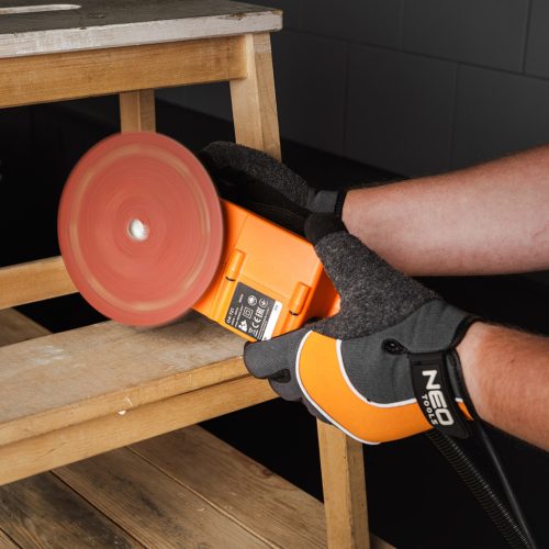 Neo Tools Csiszolókorong tépőzáras 150mm, P240, 9 lyukkal, 5db, 04-721-hez