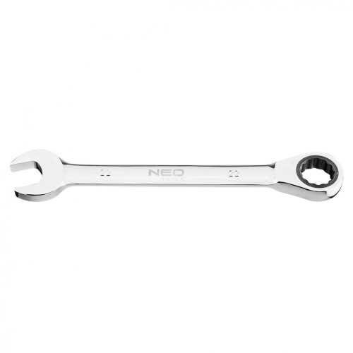 Neo Tools csillag-villáskulcs racsnis 22mm