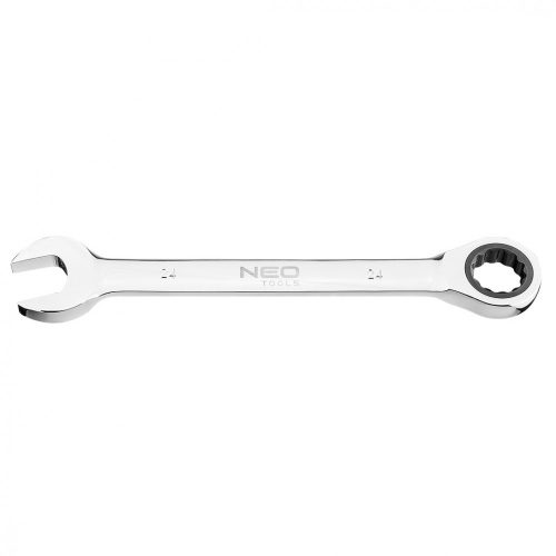Neo Tools csillag-villáskulcs racsnis 24mm