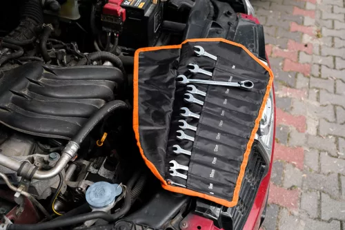 Neo Tools Racsnis csillag-villáskulcs készlet 12db, 8-19mm